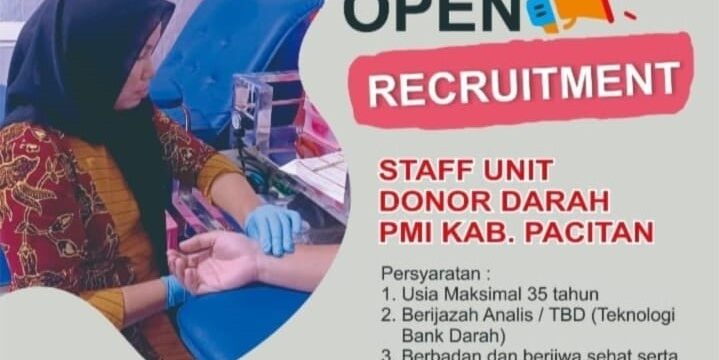 Recruitment PMI Kab Pacitan