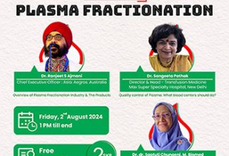 Come and Join “Webinar Plasma Fractionation”
