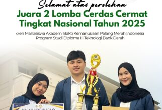Selamat atas Perolehan Juara 2 Lomba Cerdas Cermat Tingkat Nasional Tahun 2025